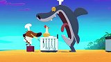 鲨鱼哥与美人鱼：狗哥开始自己的厨艺表演，鲨鱼哥羡慕