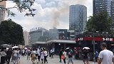 重庆观音桥步行街一商场着火 轨道3号线观音桥站封站已恢复