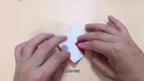 简单折纸飞镖玩具，小朋友的手工作业，手工折纸视频教程