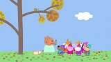 小猪佩奇：这乌龟真能爬，居然爬到树上去了，这可怎么办啊