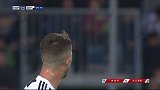 桑德罗左路拿球回传 皮亚尼奇内切穿云箭稍稍偏出