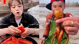 渔民们直播做乱炖海鲜，新鲜的大龙虾任意吃，是我向往的生活