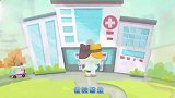 宝宝动画片：乐乐变身为医生为大象看病 最新职业体验童谣