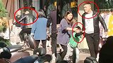 浙江一男子当街暴打女子 孩子在一旁拉架 警方：两人正闹离婚