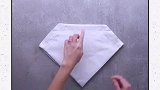 这样叠餐巾就是全场焦点哦，看完视频的你学会咋叠了吗