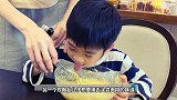 林志颖全家动手做蛋糕，Kimi终于露脸，双胞胎儿子吐舌太可爱