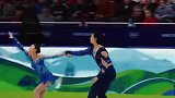 佟健庞清双滑世界冠军的配合度相当完美