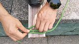 制作秋千安全牢固的绳结技巧，还可以固定高空作业应急坐板