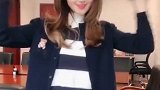 小姐姐真漂亮，会议室里跳舞，美极了！