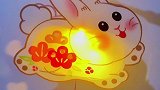 超可爱的兔兔灯笼，必须要给宝贝安排上