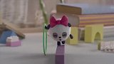 瑞奇宝宝：跳跳看甜甜玩，忍不住也想玩，结果把呼啦圈拉长了！