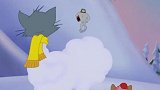 猫和老鼠：这狗也太欺负人了，拿杰瑞和汤姆的舌头绑雪橇，真狠啊