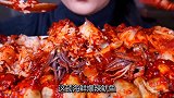韩国大姐极限挑战吃“爆辣”鱿鱼，辣得合不拢嘴，胃能受得了吗