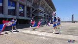 横滨水手美艳啦啦队真好看 远征的泰山球迷有福了