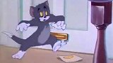 猫和老鼠：原来汤姆也是个小财迷，看到钱眼睛都变了，太搞笑了