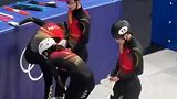 实拍混接比赛结束 刘少昂第一时间安慰队友