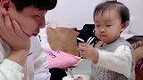 终于知道暖宝为啥这么嫌弃爸爸了，暖宝你太埋汰了！