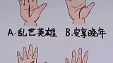 手相算命，在中国的相学文化当中，从一个人的手相能看出一个人