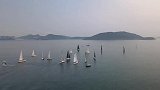 皇家香港游艇会的帆船赛事，好多帆船啊