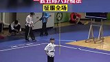 小朋友参加武术比赛，一套五郎八卦棍法