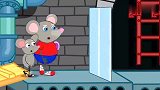 小老鼠来到机器舱，研制出一只小老鼠，拥有超能力
