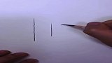 高手素描铅笔画，虽然只有黑白两色，但把景色表现得完美