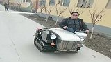 竟然还有用履带单人车，下雪天再也不用怕路面结冰了