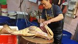 香港西环鱼王罕见的黄金老虎斑，每斤市场售价高达500块人民币