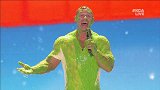 WWE-18年-塞纳主持惨遭恶搞 被喷标志性绿色粘液-花絮
