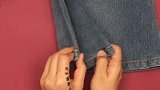 用这种针法收裤脚，根本看不出痕迹哦