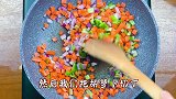 色彩诱人的彩虹饭视觉和味蕾的双重盛宴全家人赞不绝口