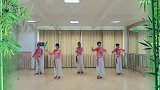 江南姐妹广场舞《心在路上》形体舞