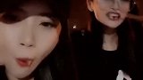 美女挑战夜跑第一天：失败