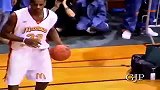 街球-13年-勒布朗詹姆斯2010年参加麦当劳扣篮大赛恐怖滞空折叠背扣-专题