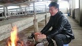 2只鸡7个红薯，3兄弟牛棚烤鸡，吃的满嘴流油过瘾！