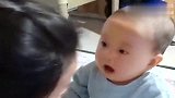 美女小姨一来，宝宝就变成这副德行，还要点脸吗