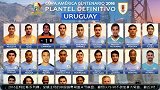 美洲杯-16年-乌拉圭美洲杯23人名单出炉 苏神领衔马竞双星镇后-新闻