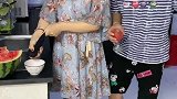 一杯有味道的西瓜汁