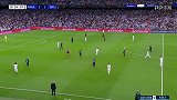 第65分钟皇家马德里球员阿扎尔射门 - 打偏