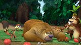 熊出没：熊大举办丛林大练兵！光头强要开溜还是被抓回来了