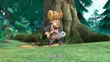 熊出没：强哥砍树遭报应，被树神狂挠痒痒！