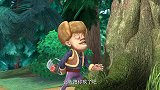 熊出没：强哥砍树遭报应，被树神狂挠痒痒！