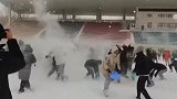 东北人这么打雪仗，如同拍大片