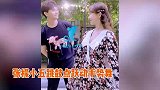 张檬小五合体跳舞，配合默契甜蜜浪漫，笑容一动不动却被嘲像假人