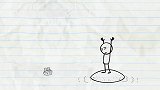 搞笑铅笔动画，铅笔人荒岛求助