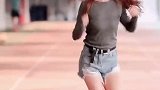 舞蹈达人韩版一首暴露年龄的歌曲舞蹈,好活泼的节奏感