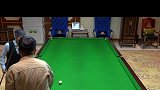 2019再战一局  斯诺克  台球  斯诺克黑球连续击打训练