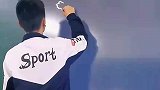 高一男生徒手2分钟画出世界地图