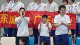 陈艺文夺得十四运女子3米板金牌 全红婵看台为师姐鼓掌  十四运 第14届全国运动会