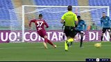 第45分钟罗马球员洛伦佐·佩莱格里尼射门 - 被扑